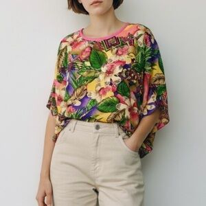 Vintage Hawaïen blouse